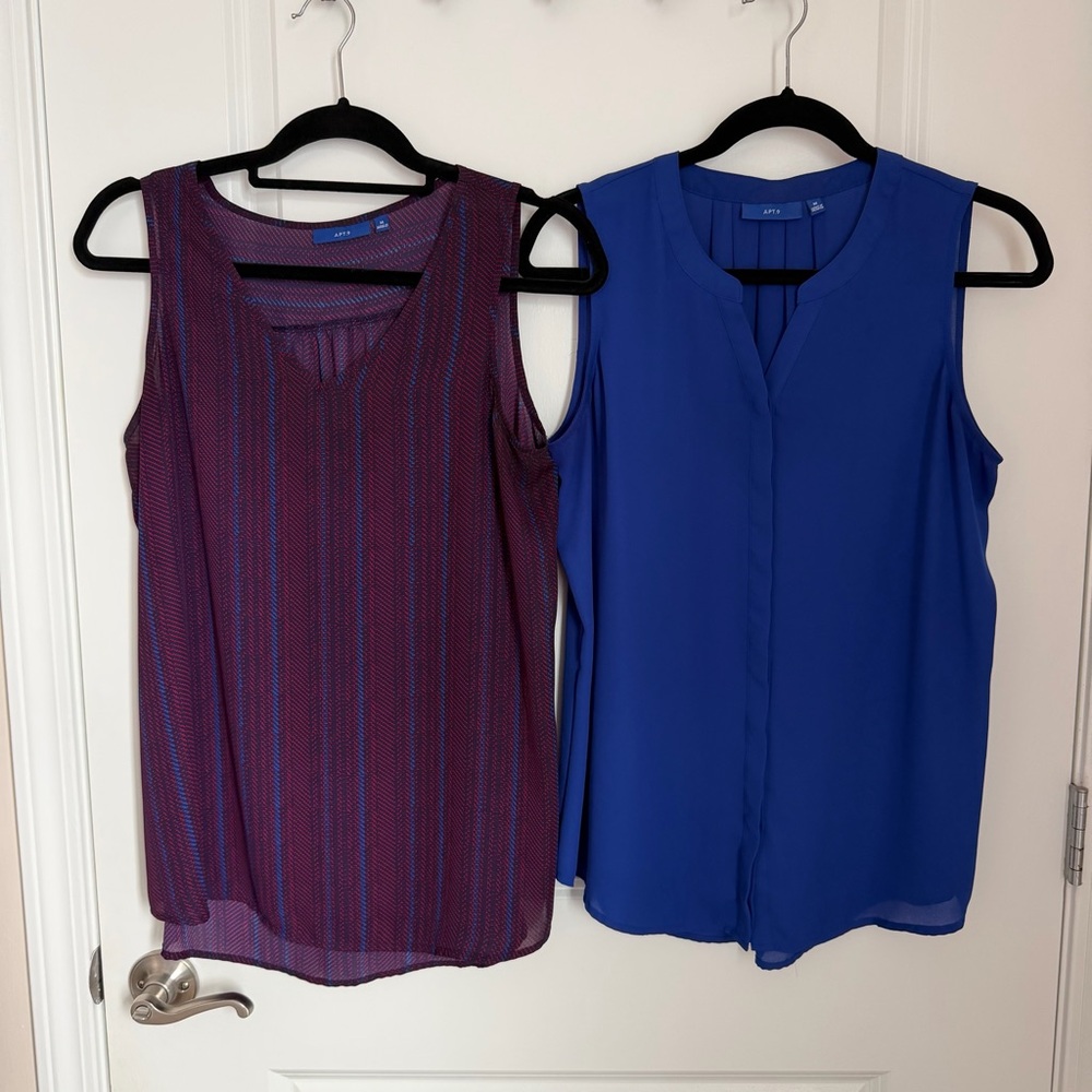 Bundle of Apt. 9 Women's Tank Tops Size Medium